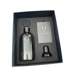 Viski Smoked Cocktail Kit Carafe Smoker Stand Stopper &‎ Smoking Pellets New